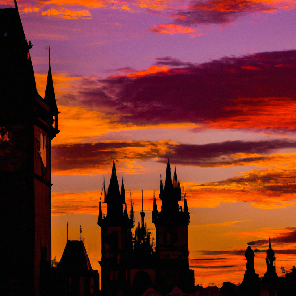 What Time Is Sunset in Prague? Evening Beauty 3 The Beauty of Prague's Evening Sky