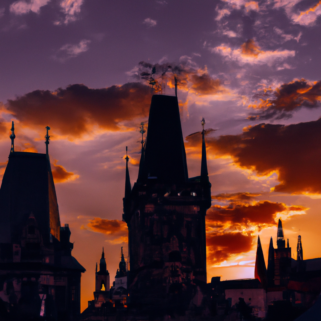 What Time Is Sunset in Prague? Evening Beauty 5 The Changing Colors of Prague's Evening Sky