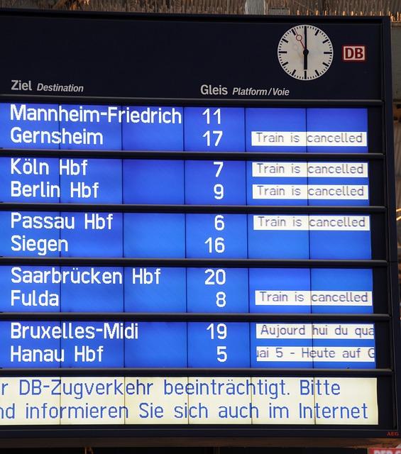 How Far Is Prague from Frankfurt by Train: Train Routes 5 - Recommended train schedules for a comfortable and efficient journey